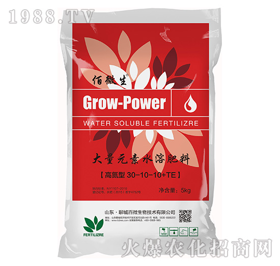 �ߵ��ʹ���Ԫ��ˮ�ܷ���30-10-10+TE-��΢��