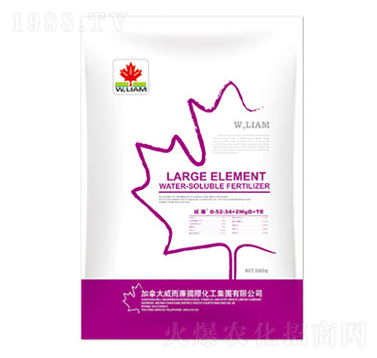 ����Ԫ��ˮ�ܷ�0-52-34+2MgO+TE-������