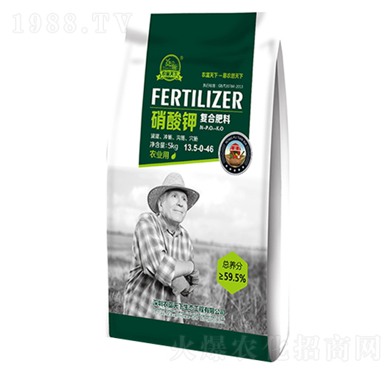 硝酸鉀復合肥料13.5-0-46-中盛肥業(yè)