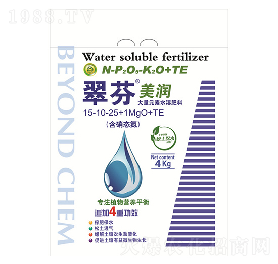 ����ʹ���Ԫ��ˮ�ܷ�15-10-25+1MgO+TE-���(y��ng)��