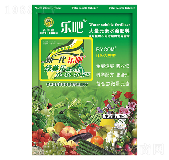 1kg�ߵ��ʹ���Ԫ��ˮ�ܷ�32-10-10+TE-���ɾG����-��ꖉ�