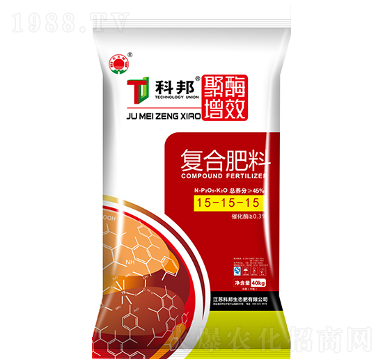 聚酶增效復(fù)合肥料15-15-15-科邦生態(tài)