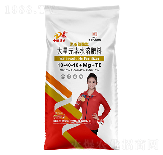 �۹Ȱ����ʹ���Ԫ��ˮ�ܷ���10-40-10+Mg+TE-�ƹ�ʯ