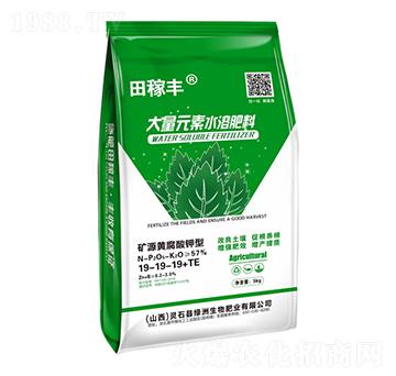 礦源黃腐酸鉀型大量元素水溶肥19-19-19+TE-田稼豐-綠洲